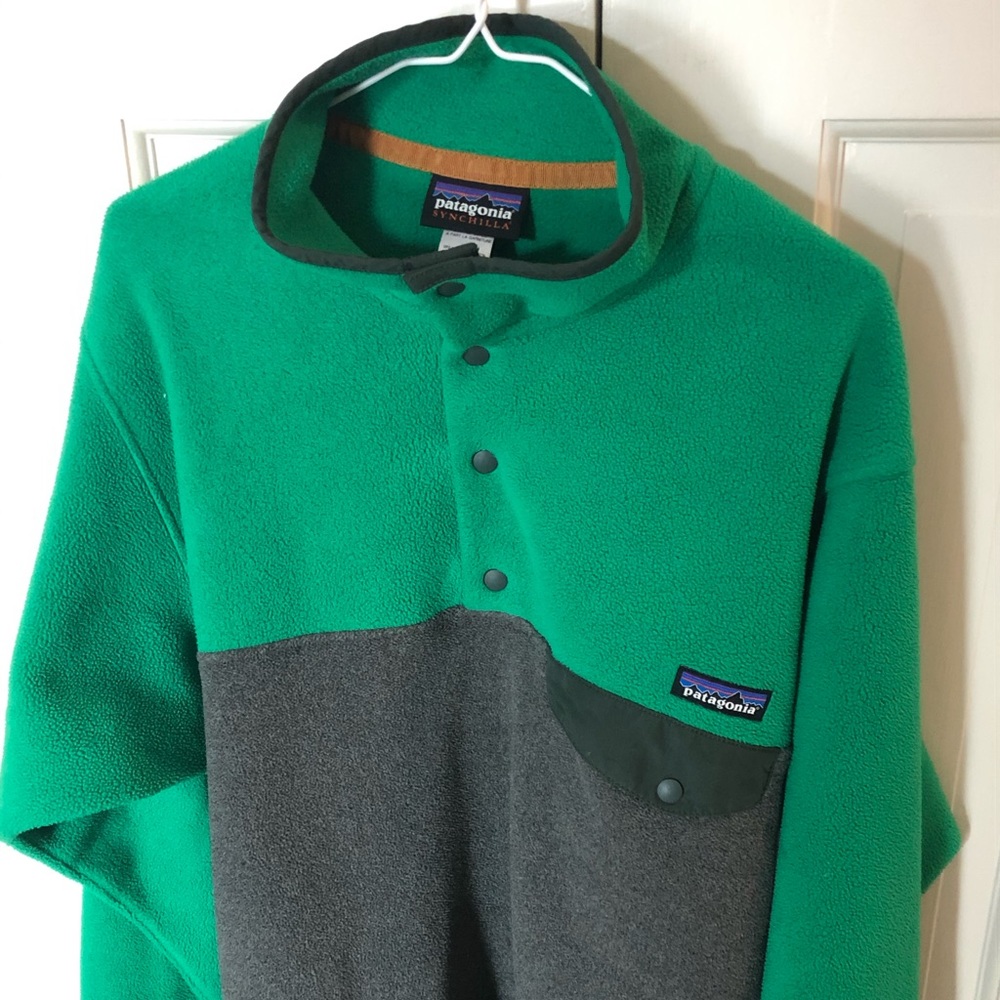 Patagonia, Men’s, fleece pullover, size S